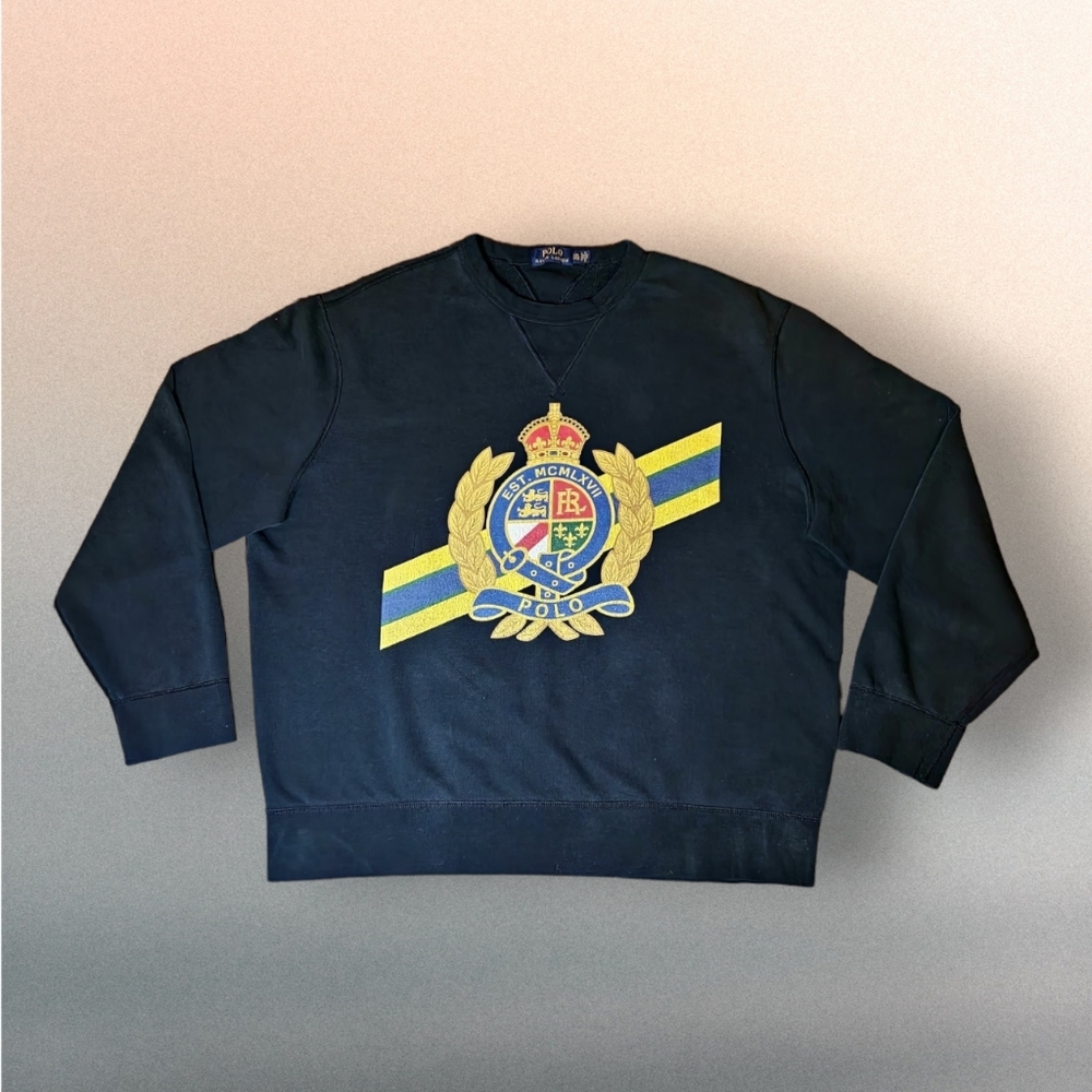 Polo Ralph Lauren Men's Crest Logo Crewneck Sweater
